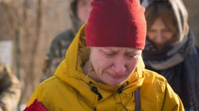 War Widow Moves Husband's Grave to Kyiv Fearing Russian Occupation